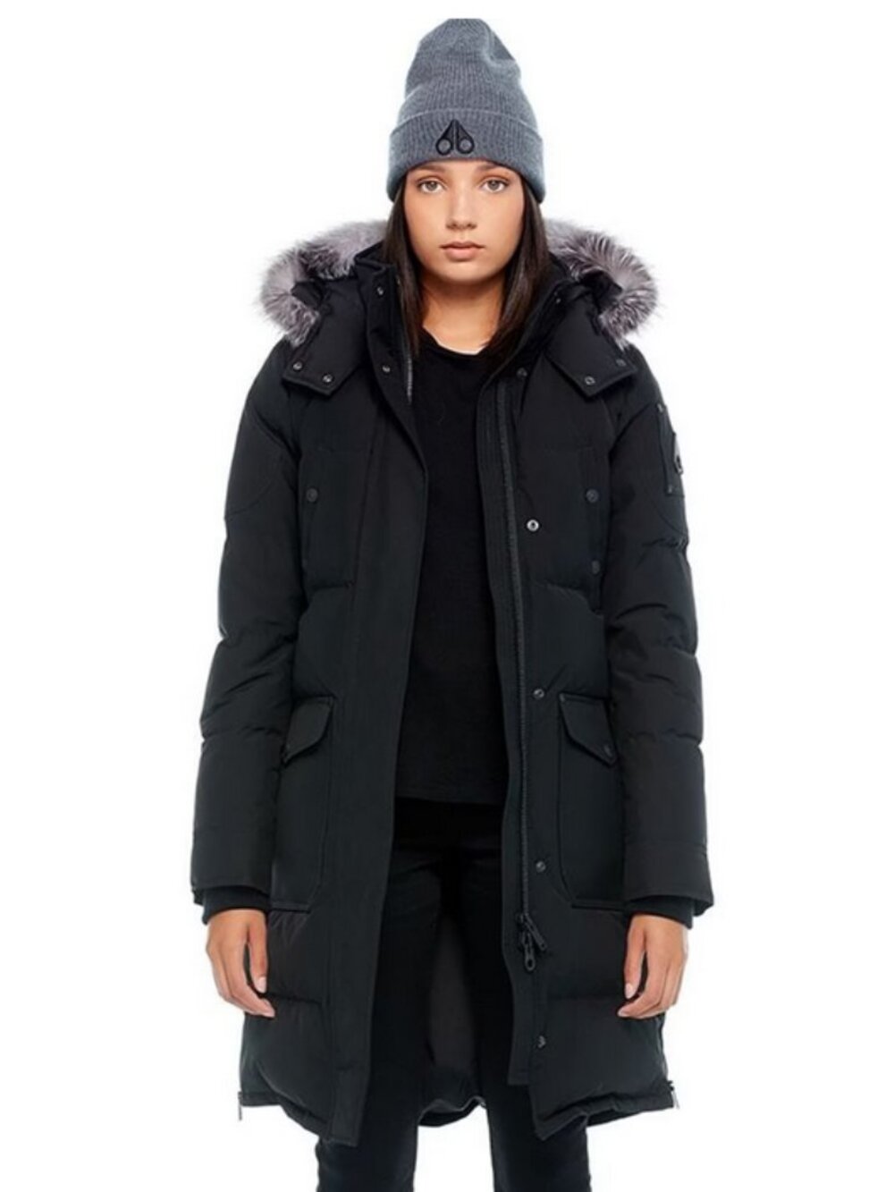 Moose Knuckles Fur Trim Causapcal Parka - Women's